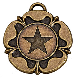 Bronze  Tudor Rose Seal 50mm