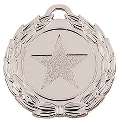 Silver MegaStar Medal 40mm