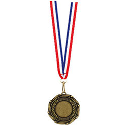 Centre Holder Medal & Ribbon 45mm