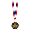 Centre Holder Medal & Ribbon 45mm