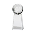 Voyager Football Crystal Award 145mm