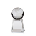 Voyager Globe Crystal Award 125mm