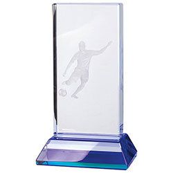 Davenport Football Crystal Award 120mm