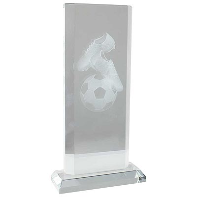 Motivation Boot & Ball Crystal Award 205mm