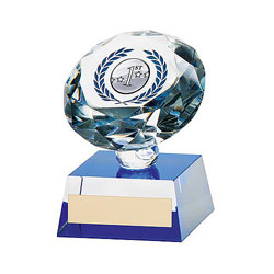 Solitaire Crystal Multi Sport Award 100mm *