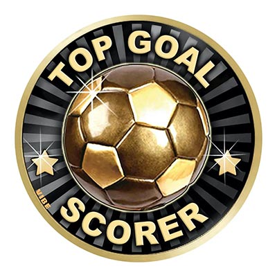 Top Goal Scorer Centre 25mm