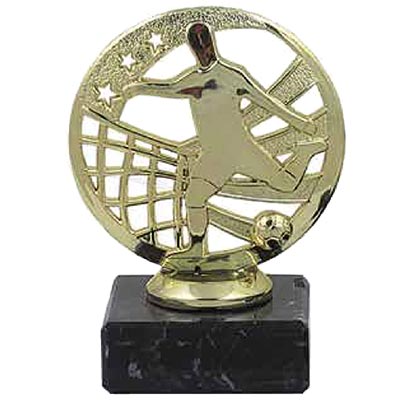 Ranger Football Trophy Gold 95mm