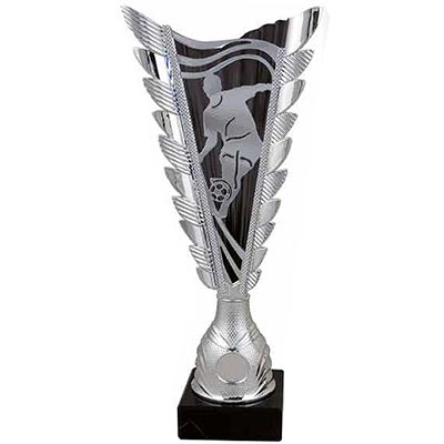 Fuego Black & Silver Football Cup 35cm