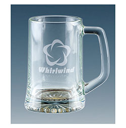 Glass Trojan Glass Tankard 1 Pt  1 Pint