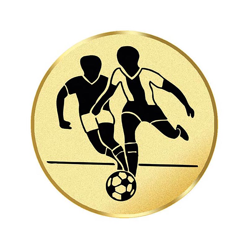 Gold Male Footballer Centre 25mm