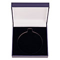 Leatherette 50mm Medal Box Blue 85x85mm