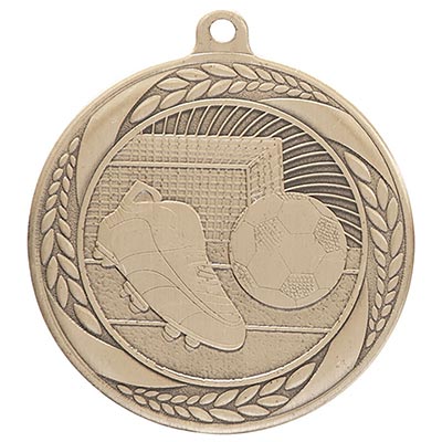 Typhoon Football Medal Gold 55mm