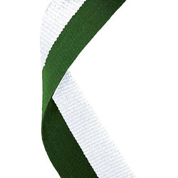 Green White Ribbon