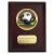 Wood Football Plaque 15cm - view 1