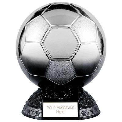 Elite Silver to Black Football 185mm