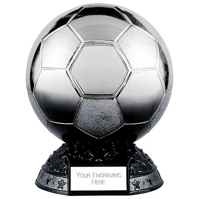 Elite Silver to Black Football 200mm