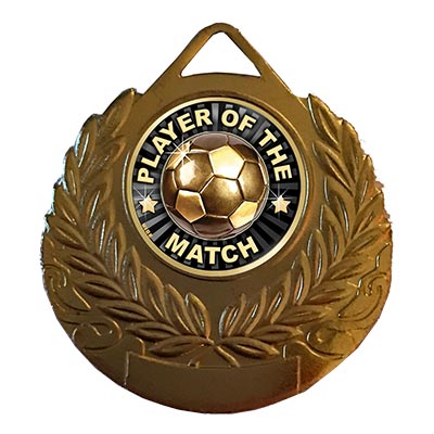 50mm Player of the Match Gold Medal