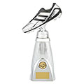 World Striker Deluxe Football Boot Award Silver & Black 290mm