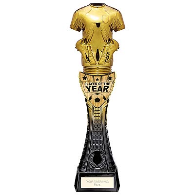 Fusion Viper Tower Football Strip Player of the Year 295mm