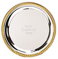 Silver  Vortex Salver 10cm