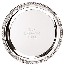 Silver  Sierra Salver 255mm