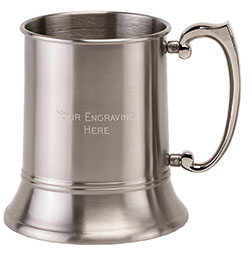 Stainless Steel  Vision Satin Tankard 20oz