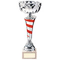 Eternity Cup Silver & Red 300mm