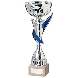 Empire Cup Silver & Blue 360mm