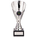 Rising Stars Premium Plastic Trophy Silver 185mm