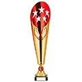 Legendary Lazer Cut Metal Cup Gold & Red 410mm