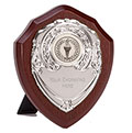 Rosewood Silver Triumph5 Silver Shield  125mm