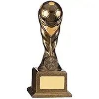 18.5cm Ball Trophy Gold