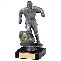 17cm Male Football Figure Black/Grey