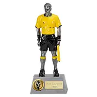 Black Yellow Pinnacle Assistant Referee 22cm