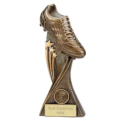 Antique Gold Breaker Football Boot 16cm