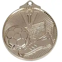 Silver Horizon Soccer Medal 52mm