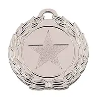 Silver MegaStar Medal 50mm