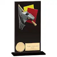 Hero Referee Black Glass Award 160mm