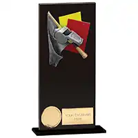 Hero Referee Black Glass Award 180mm