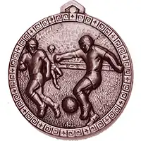 Bronze Man Of The Match Medals 38mm