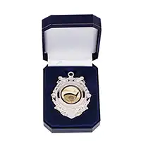 Triumph Medal In Box Silver 90mm