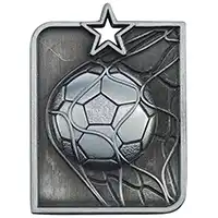 Centurion Star Series Football Medal Silver 53x40mm