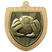 75mm Cobra Goalkeeper Medal Gold