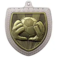 75mm Cobra Goalkeeper Medal Silver