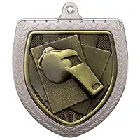 75mm Cobra Referee Medal Silver