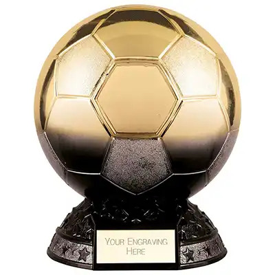 Elite Metallic Gold to Black Football 145mm