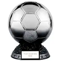 Elite Silver to Black Football 165mm