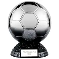 Elite Silver to Black Football 200mm