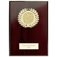 Reward Wreath Cherry Plaque 125mm