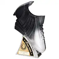 Power Boot Top Goal Scorer Black to Silver 230mm 